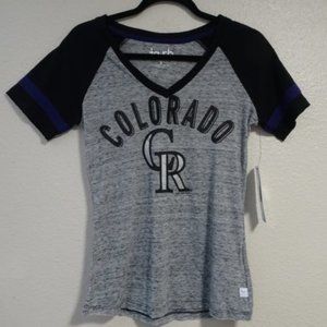 NWT MLB Colorado Rockies Tee